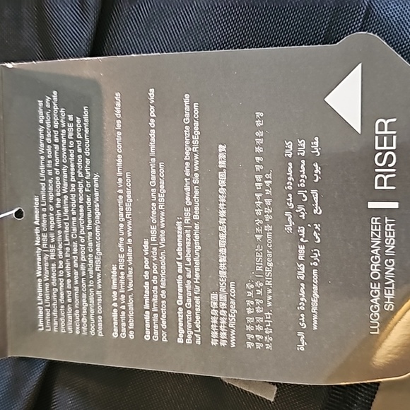 RISE Gear Luggage Organizer Shelf Insert Portable Riser, Blue, 17x12x36… - Picture 6 of 9